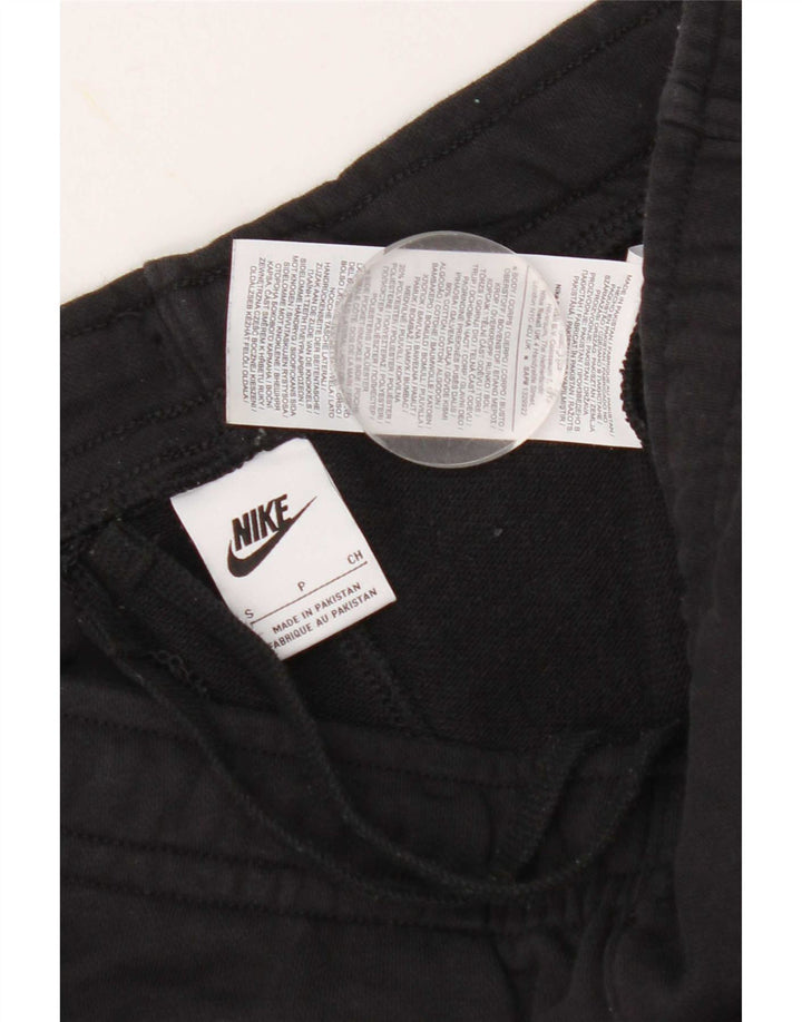 Ανδρική φόρμα Nike Παντελόνι Joggers Μικρό μαύρο βαμβακερό