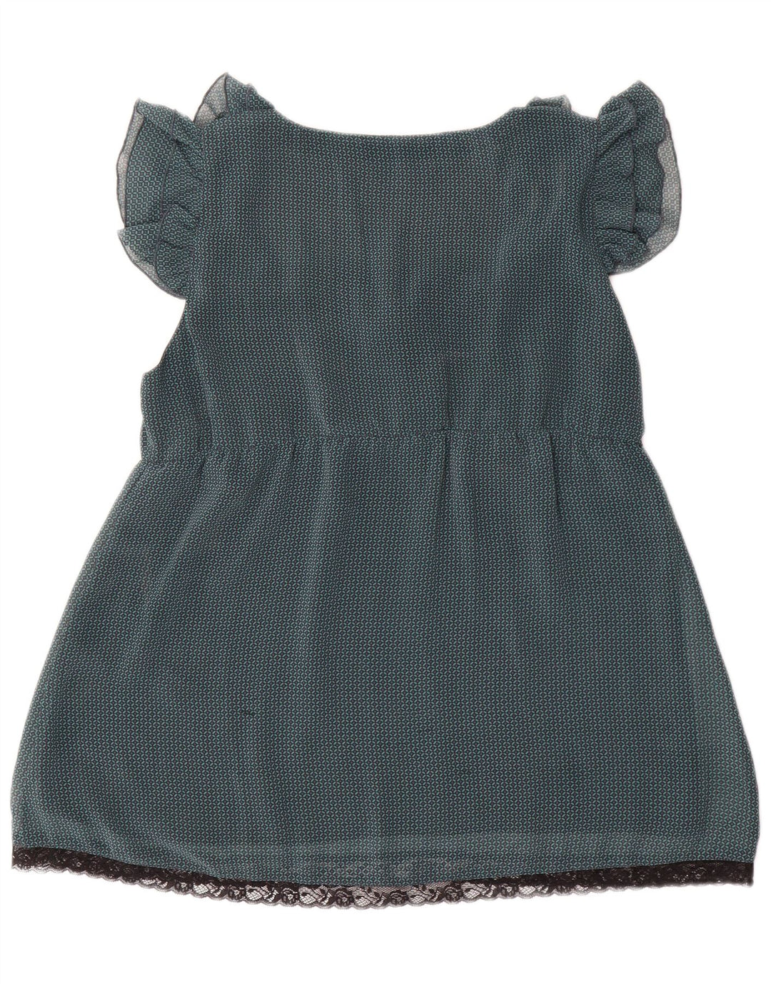 Gaudi Γυναικεία Αμάνικη Μπλούζα Τοπ IT 46 Μεγάλο πράσινο γεωμετρικό πολυεστέρα