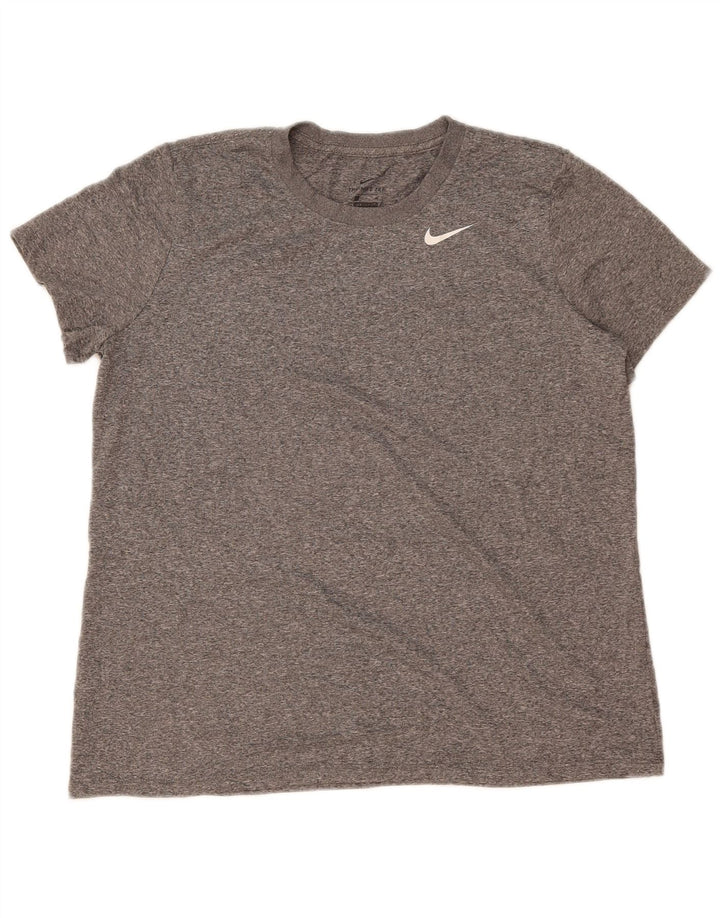 Ανδρικό T-shirt Nike Dri Fit Top XL Grey Flecked