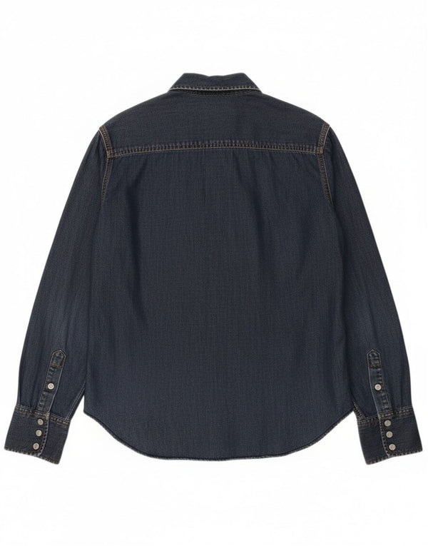 Calvin Klein Jeans Γυναικείο Τζιν Μπλουζάκι UK 18 XL Navy Blue Cotton