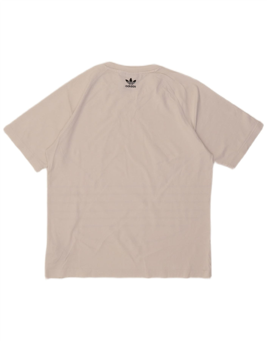 Ανδρικό γραφικό T-Shirt Adidas Top Μικρό λευκό βαμβακερό