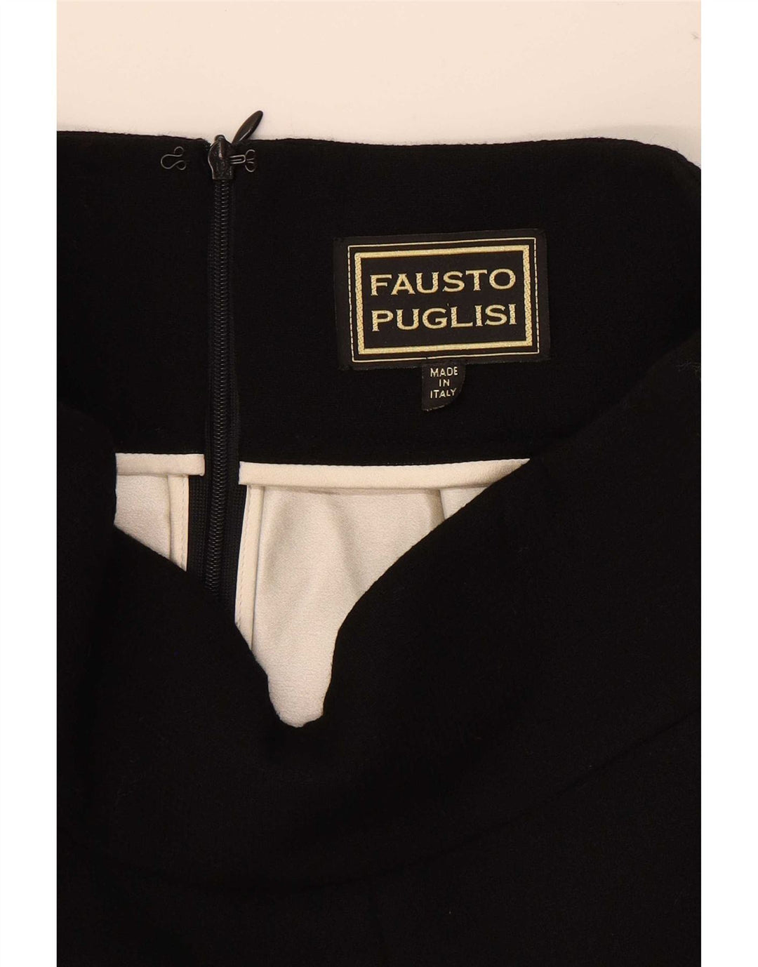 Fausto Puglisi Γυναικεία Μίνι Πλισέ Φούστα W29 Μεσαία Μαύρη
