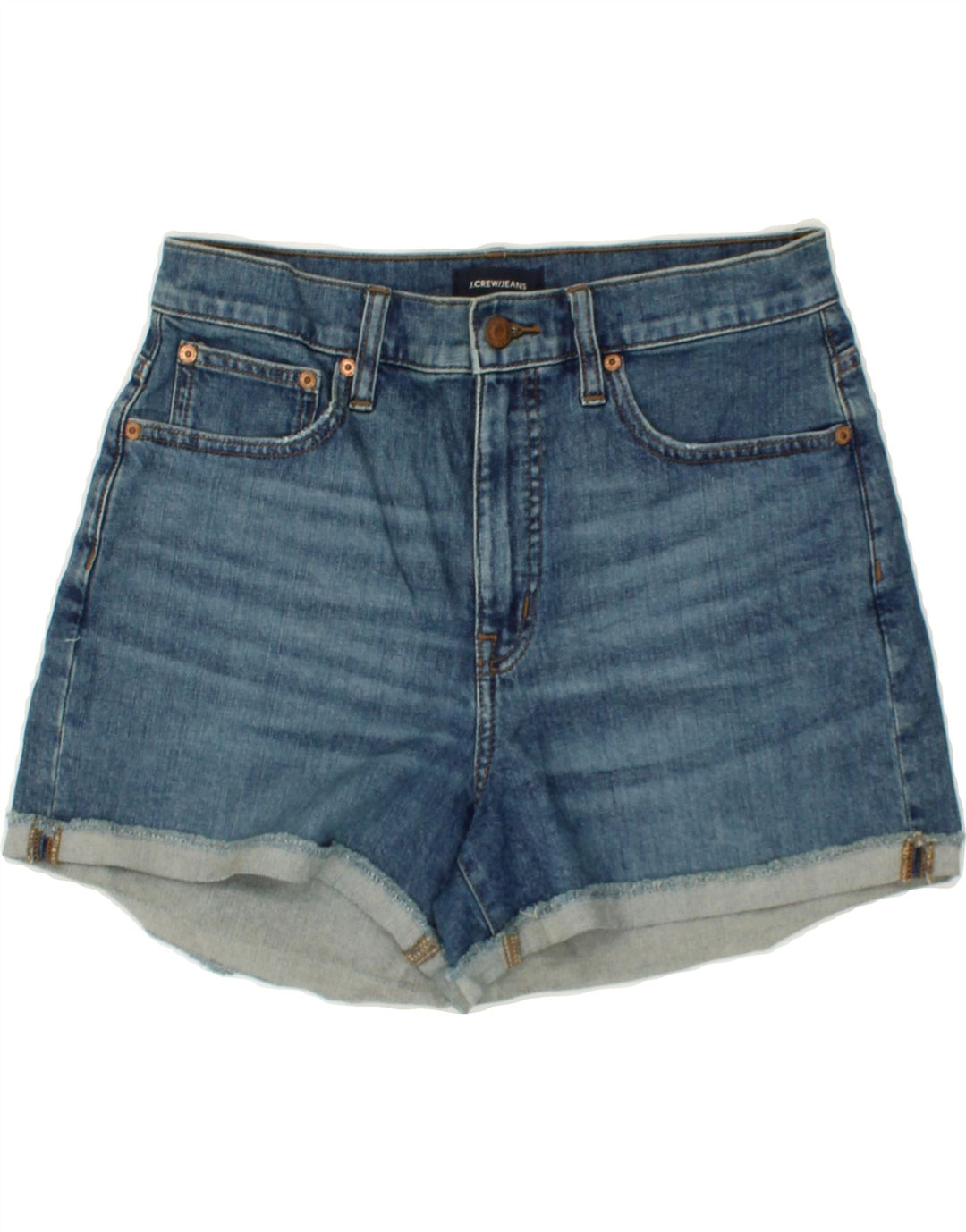 J. CREW Womens Denim Shorts W28 Medium  Blue Cotton Vintage J. Crew and Second-Hand J. Crew from Messina Hembry 