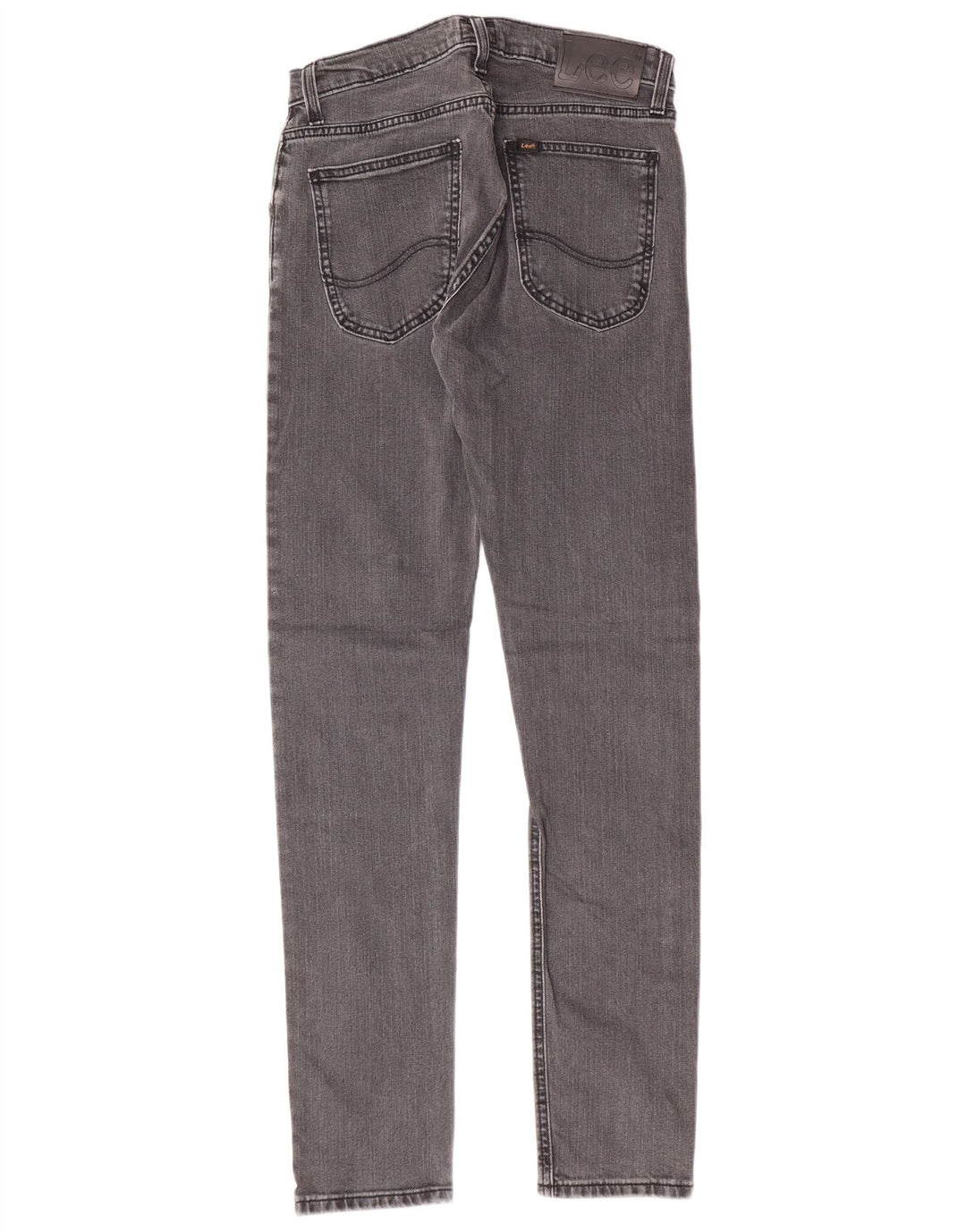 LEE Γυναικείο Τζιν Luke Slim W28 L32 Γκρι βαμβακερό