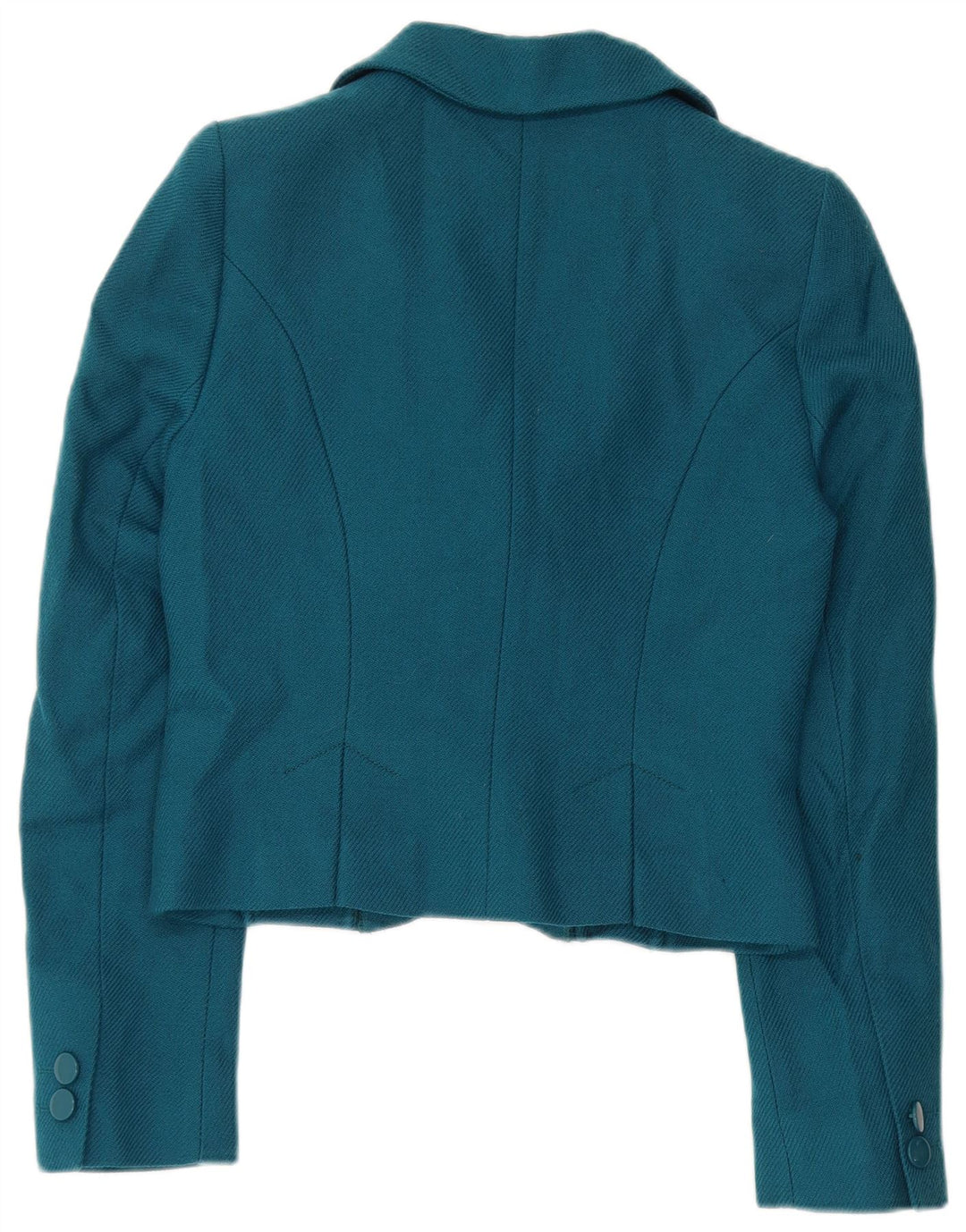 Hobbs Γυναικείο σακάκι σακάκι 2 κουμπιών UK 10 Small Blue Wool