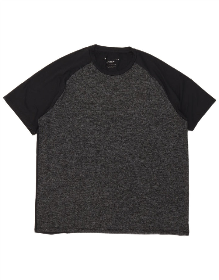 Ανδρικό T-Shirt Under Armour Top Large Black Flecked