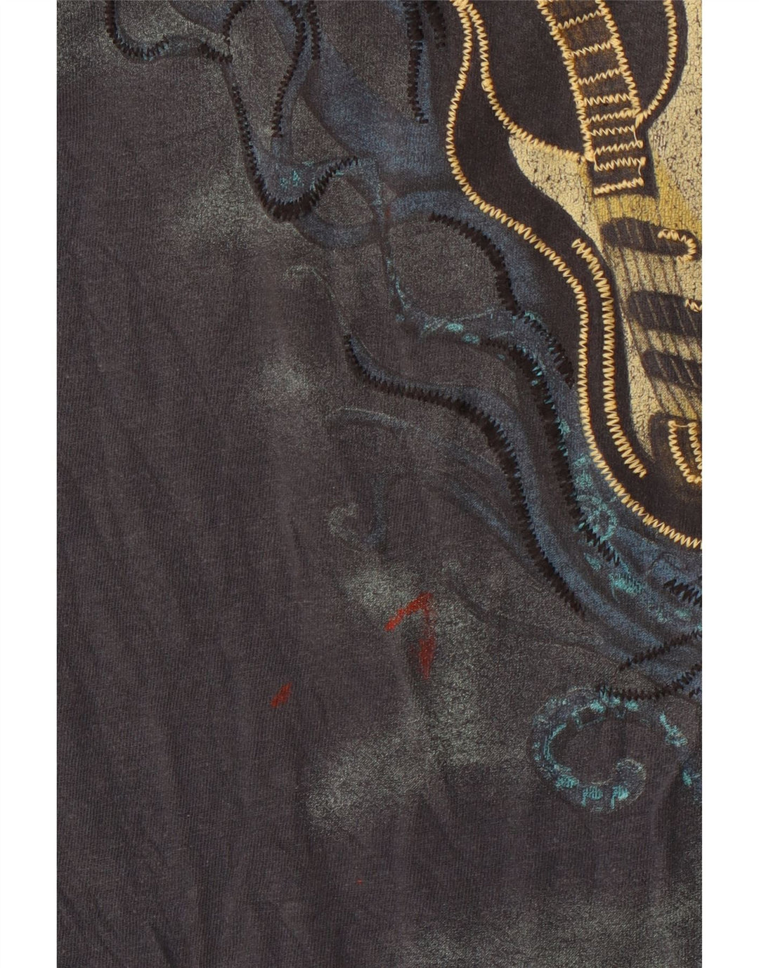 HARD ROCK Ανδρικό T-Shirt γραφικό Malta Top Μεσαίο γκρι βαμβακερό