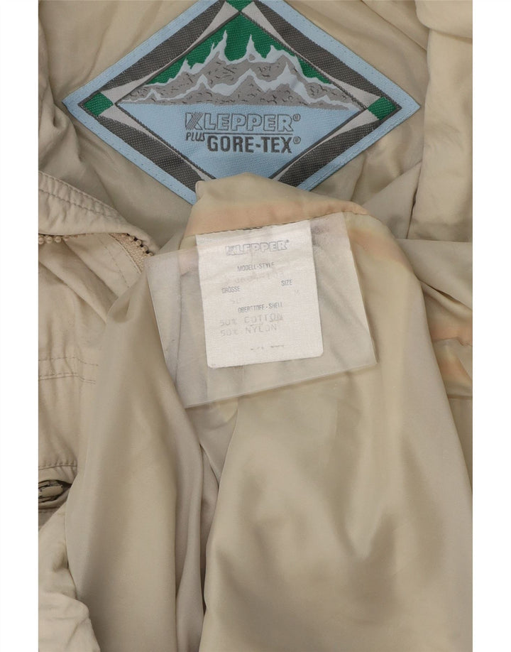 KLEPPER Ανδρικό Gore-Tex Hooded Utility Jacket UK 38 Βαμβακερό μεσαίο μπεζ