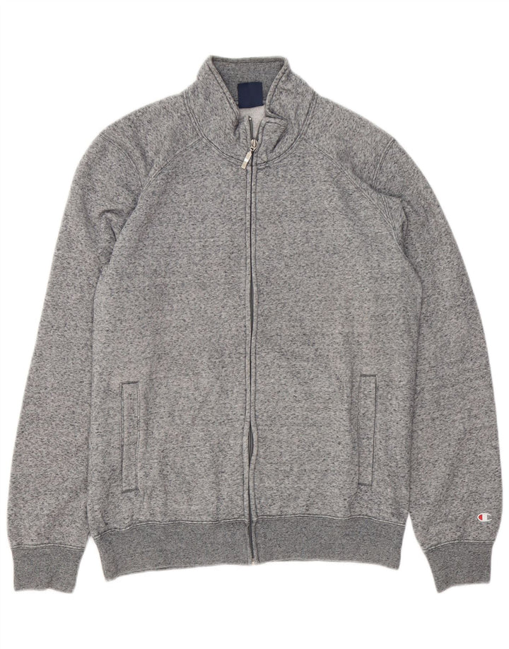 Ανδρική φόρμα Champion Top Jacket Βαμβακερό μεσαίο γκρι