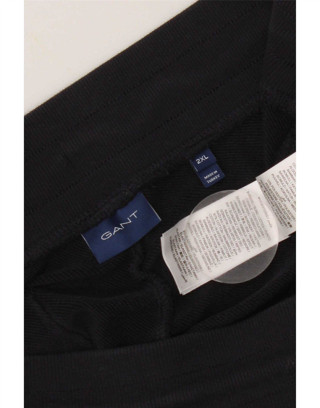 Ανδρικό αθλητικό σορτς Gant 2XL Navy Blue από βαμβάκι