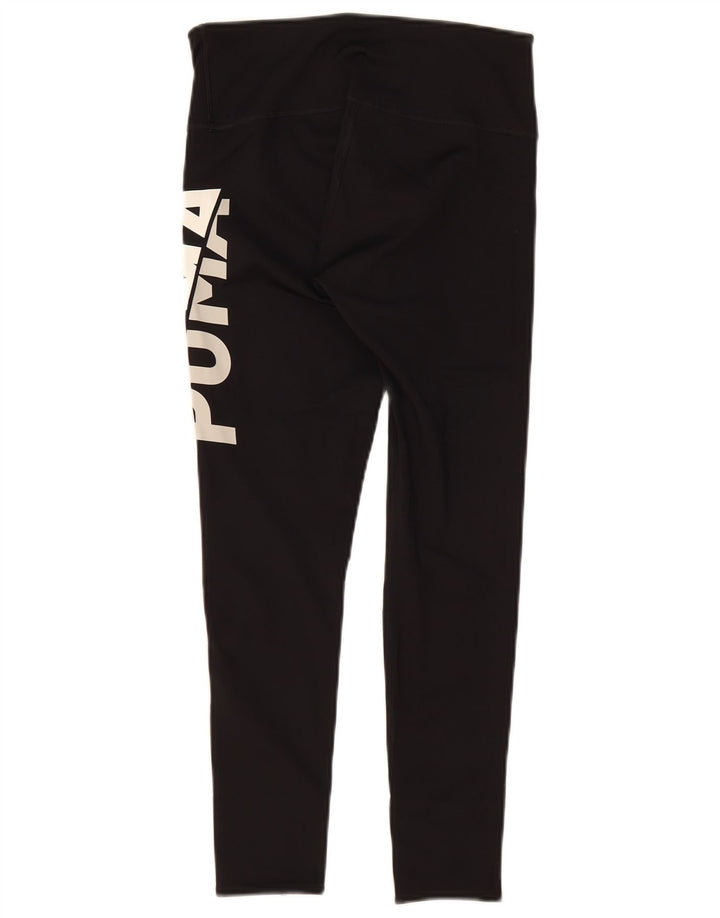 Γυναικεία γραφικά κολάν Puma UK 10 Small Black Polyester