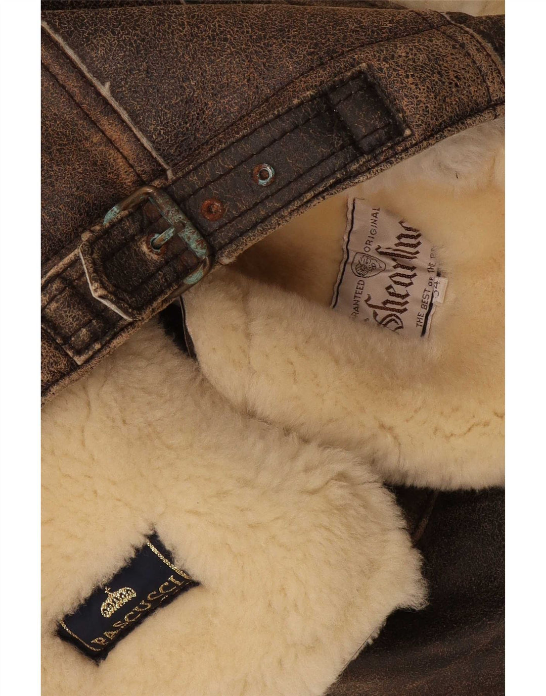 Pascucci Ανδρικό Shearling Jacket IT 54 2XL Καφέ