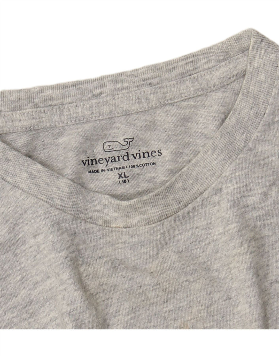 VINEYARD VINES Γραφικό μπλουζάκι για αγόρια Top 15-16 ετών XL Grey Colourblock