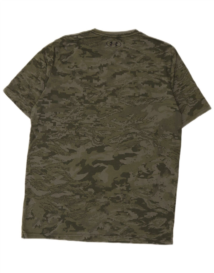 Under Armour Ανδρικό T-Shirt Top Μεσαίο Πράσινο Καμουφλάζ