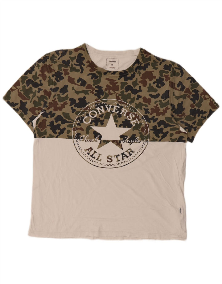 Ανδρικό μπλουζάκι Converse Chuck Taylor Graphic T-Shirt Top Μεσαίο λευκό βαμβακερό