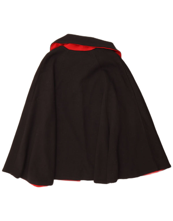 Vintage Γυναικείο Παλτό Cape IT 50 XL Μαύρο