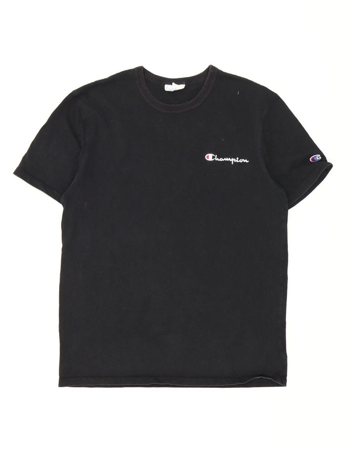 Ανδρικό T-Shirt Champion Top Μεσαίο μαύρο βαμβακερό