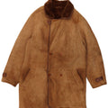 VINTAGE Ανδρικό Shearling Shearling UK 36 Small Brown Shearling