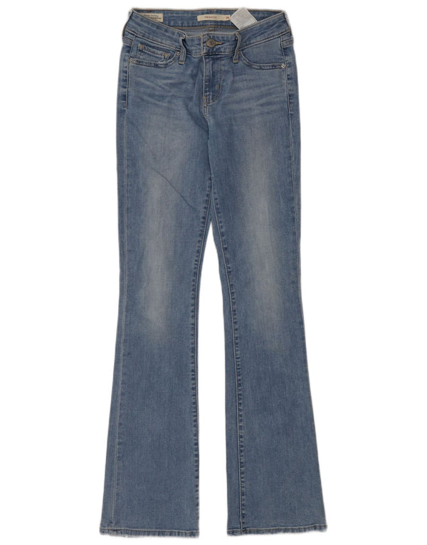 Levi's Womens 715 Bootcut Jeans W26 L32 Μπλε βαμβακερό