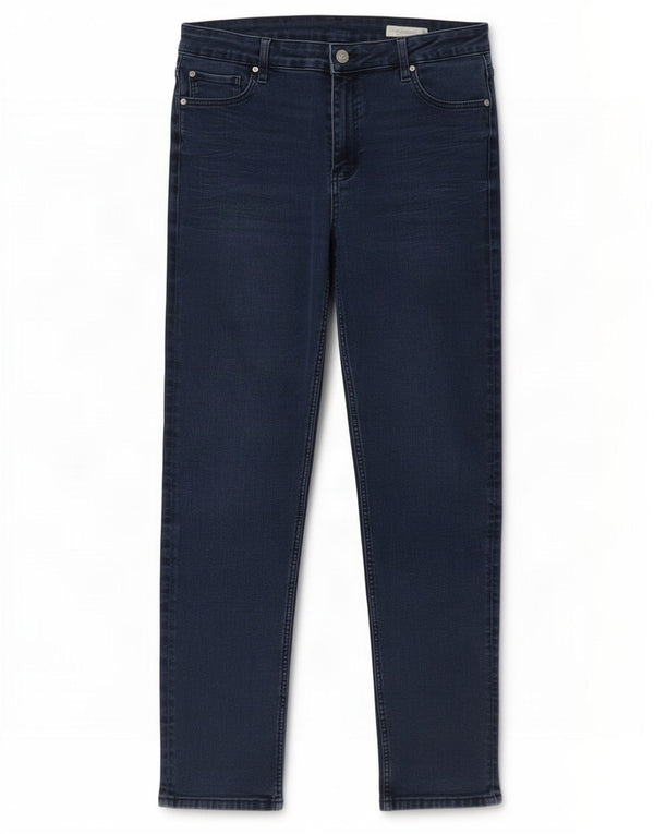 Marks & Spencer Γυναικεία Straight Jeans UK 16 Large W32 L29 Navy Blue