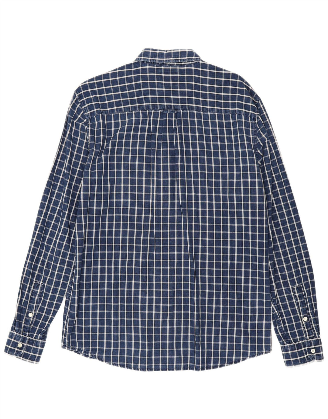Ανδρικό πουκάμισο Wrangler με κανονική εφαρμογή, μεσαίο μπλε ναυτικό, βαμβακερό