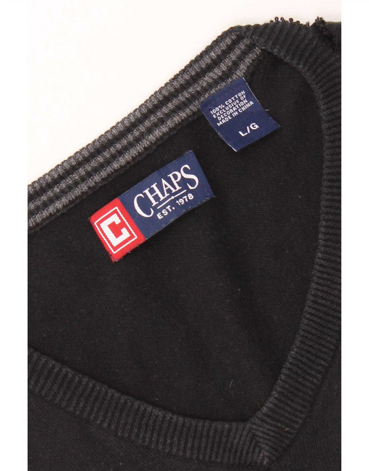 Chaps Ανδρικό γιλέκο Tank Top Large Navy Blue Cotton