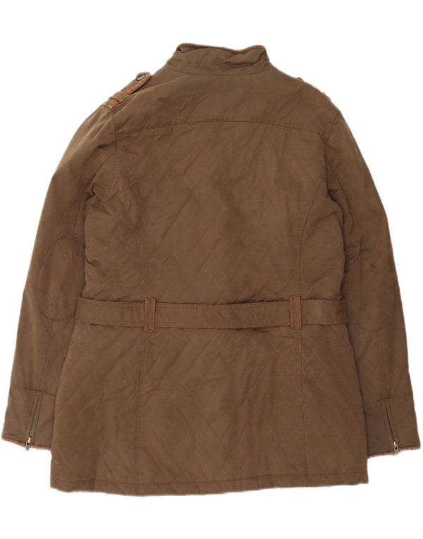 Crew Clothing Γυναικείο Στρατιωτικό Μπουφάν UK 18 XL καφέ βαμβακερό