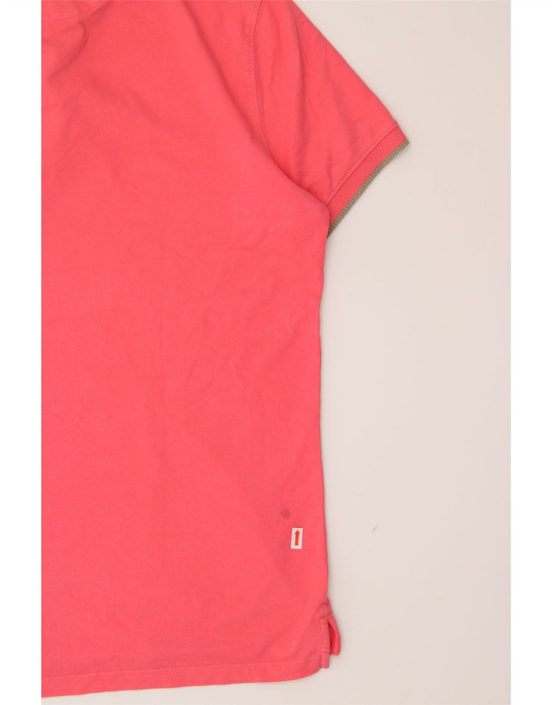 MASSIMO DUTTI Mens Casual Fit Polo Shirt Large Pink Vintage Massimo Dutti and Second-Hand Massimo Dutti from Messina Hembry 