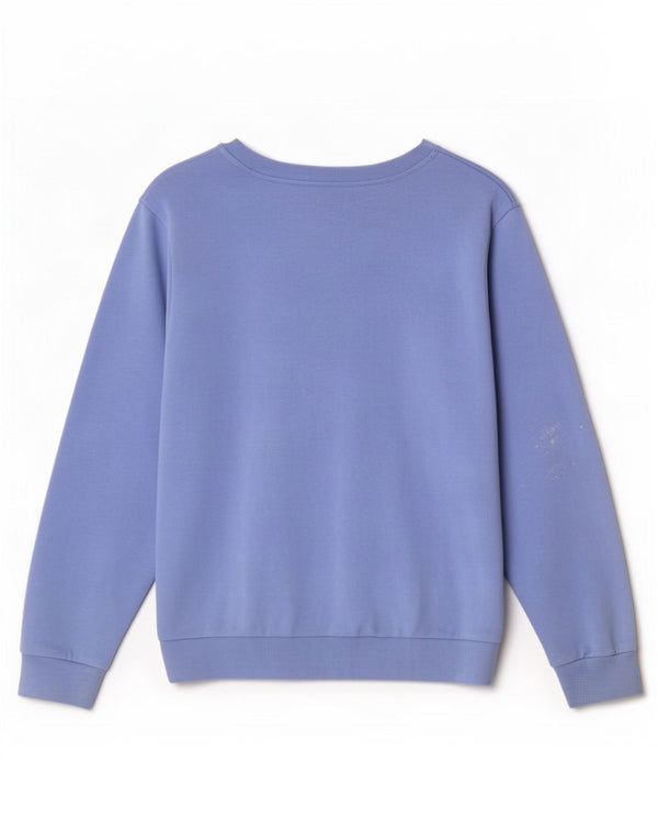 Marks & Spencer Γυναικεία Φούτερ Jumper UK 20 2XL Μπλε βαμβακερό