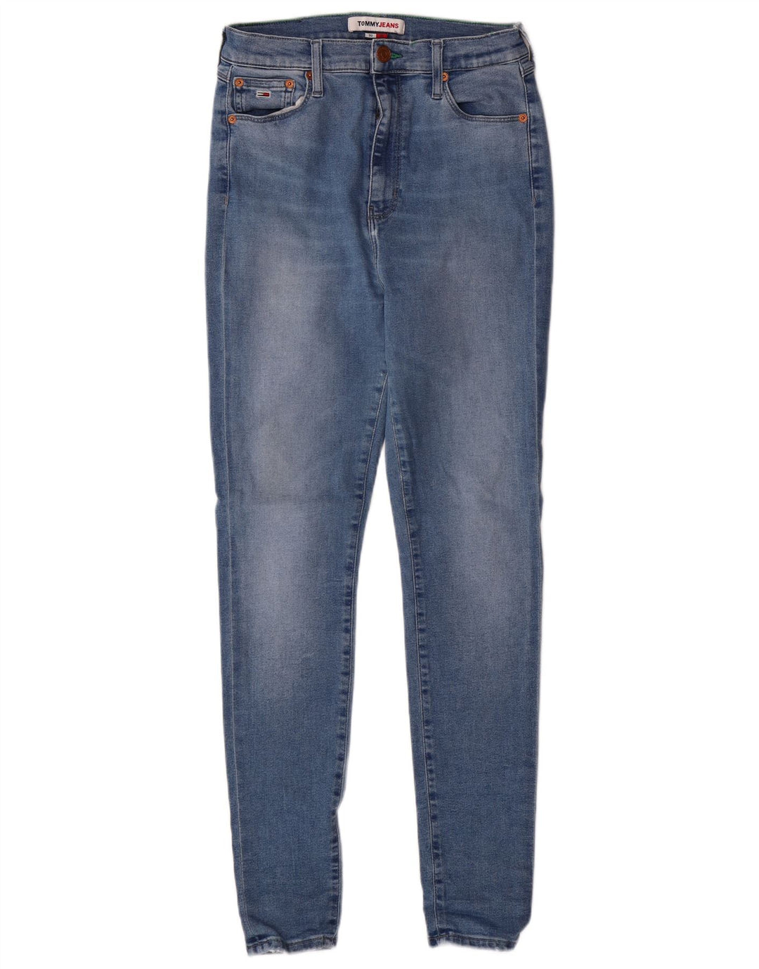 TOMMY HILFIGER Γυναικείο Skinny Jeans W30 L30 Μπλε Βαμβακερό