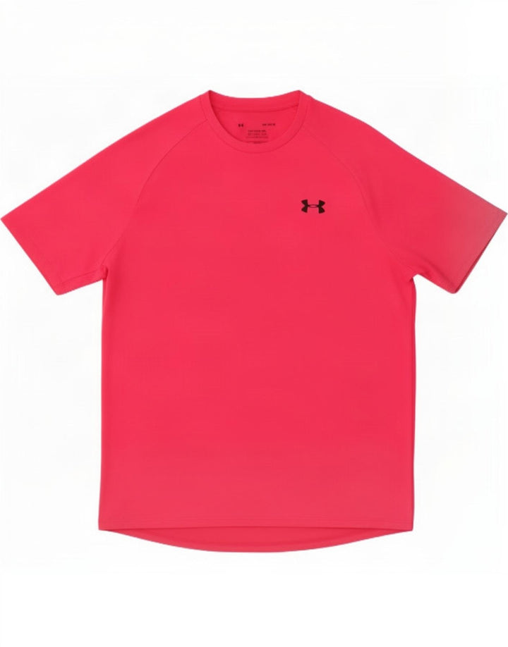 Ανδρικό T-Shirt Under Armour Top Μεσαίο Ροζ Πολυεστέρας