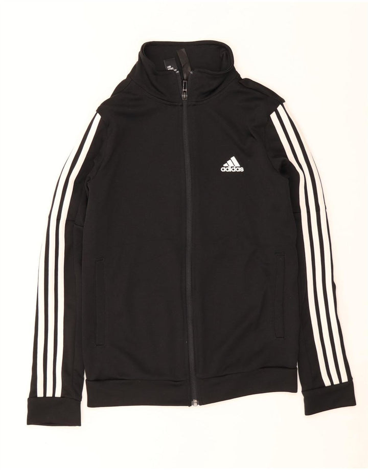 Γυναικεία αθλητική φόρμα Adidas Top Jacket UK 4/6 XS Μαύρο Πολυεστέρας