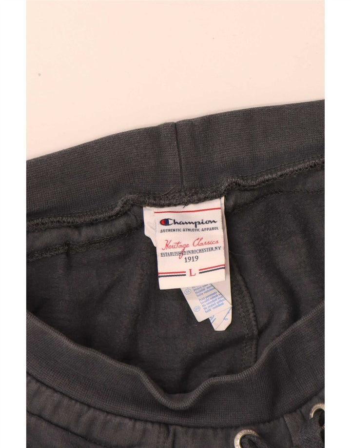 Ανδρική φόρμα Champion Παντελόνι Joggers Μεγάλο Γκρι Βαμβακερό