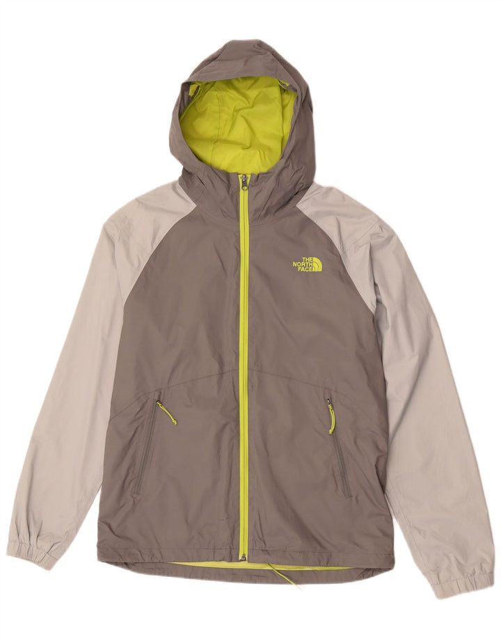 The North Face Ανδρικό μπουφάν βροχής με κουκούλα UK 38 Medium Grey Colorblock Nylon