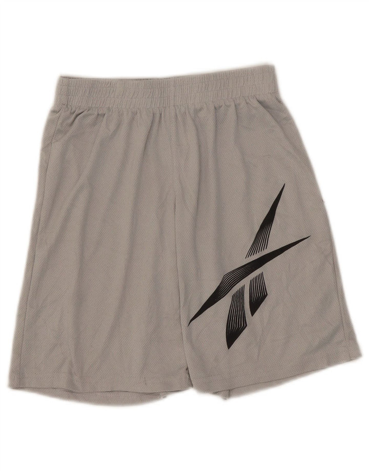 Reebok Boys Graphic Sport σορτς 11-12 ετών Γκρι Πολυεστέρας