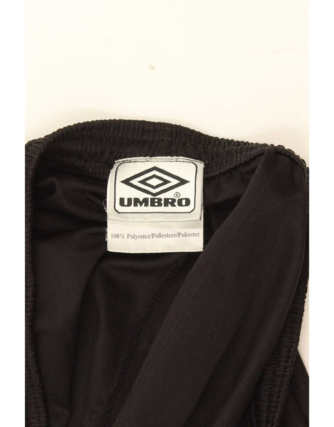 Ανδρικό αθλητικό σορτς Umbro μεγάλο μαύρο πολυεστέρα