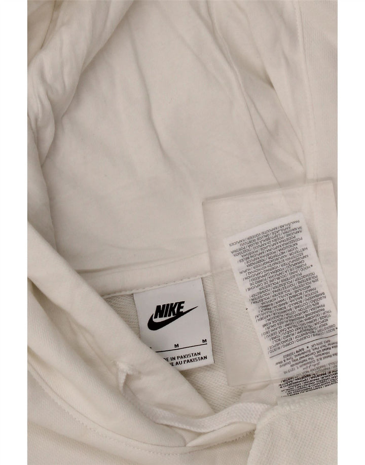 Ανδρικό φούτερ Nike, μεσαίο λευκό βαμβακερό
