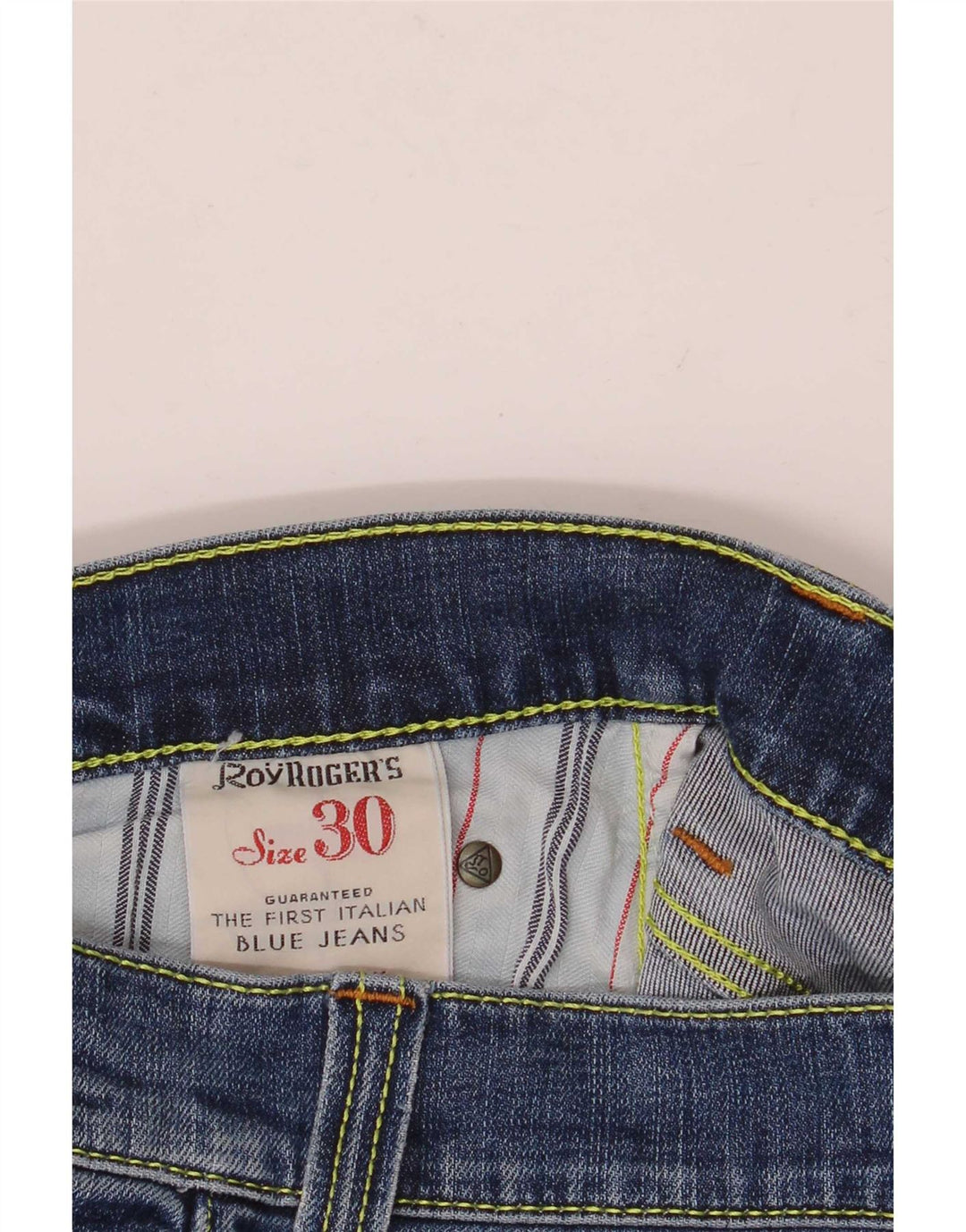 Roy Rogers Γυναικείο Slim Jeans W30 L34 Μπλε βαμβακερό