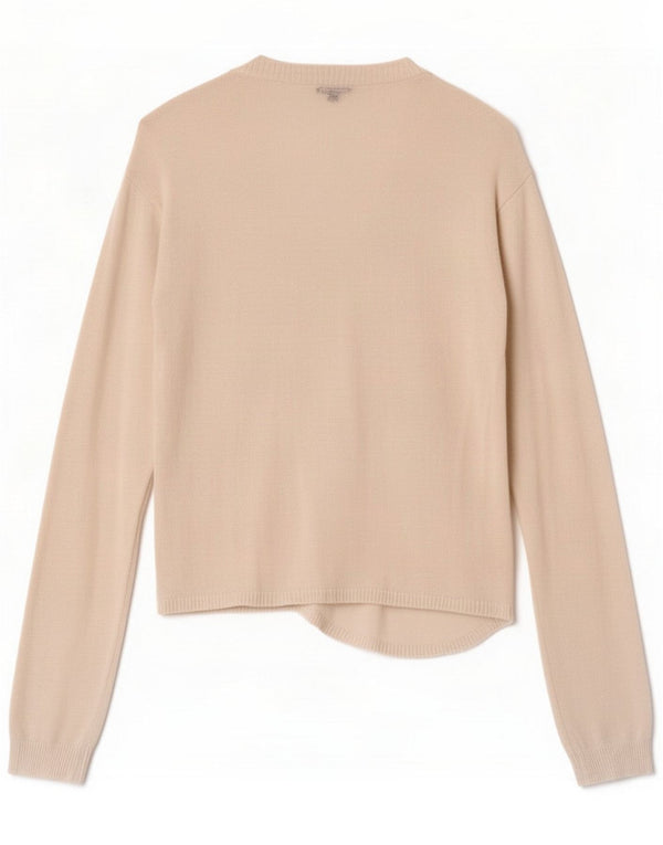 Hobbs Γυναικεία ζακέτα πουλόβερ UK 14 Medium Off White Viscose
