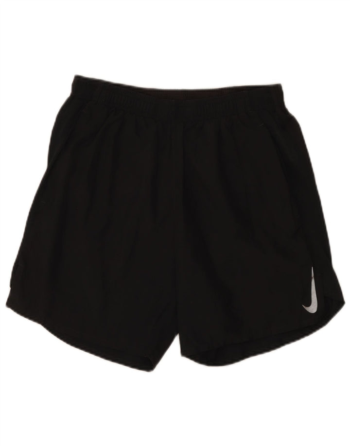 Ανδρικό αθλητικό σορτς Nike Dri Fit από μεσαίο μαύρο πολυεστέρα