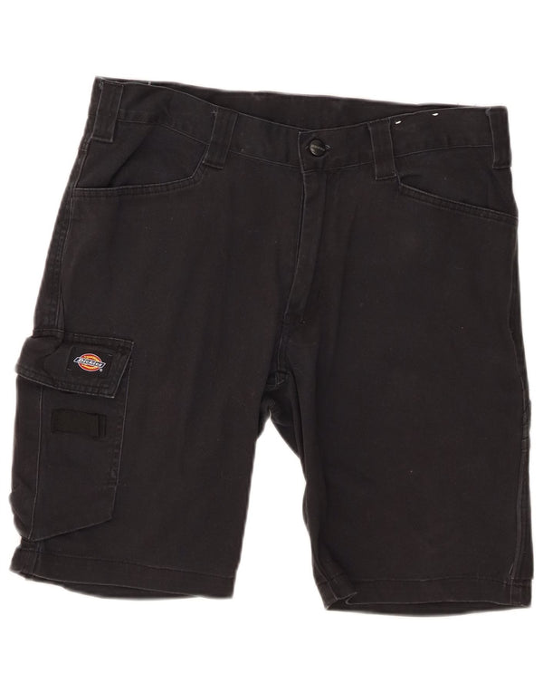 Dickies Mens Cargo Shorts W32 Medium Black Cotton