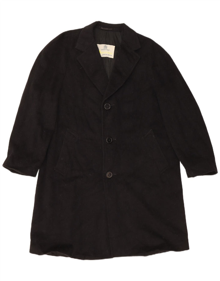 AQUASCUTUM Γυναικείο Πανωφόρι UK 12 Medium Black New Wool