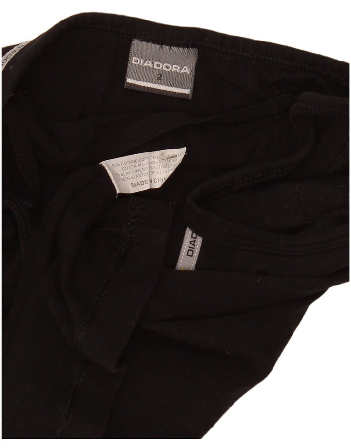 Diadora Womens Cami Top US 2 XS Μαύρο βαμβακερό