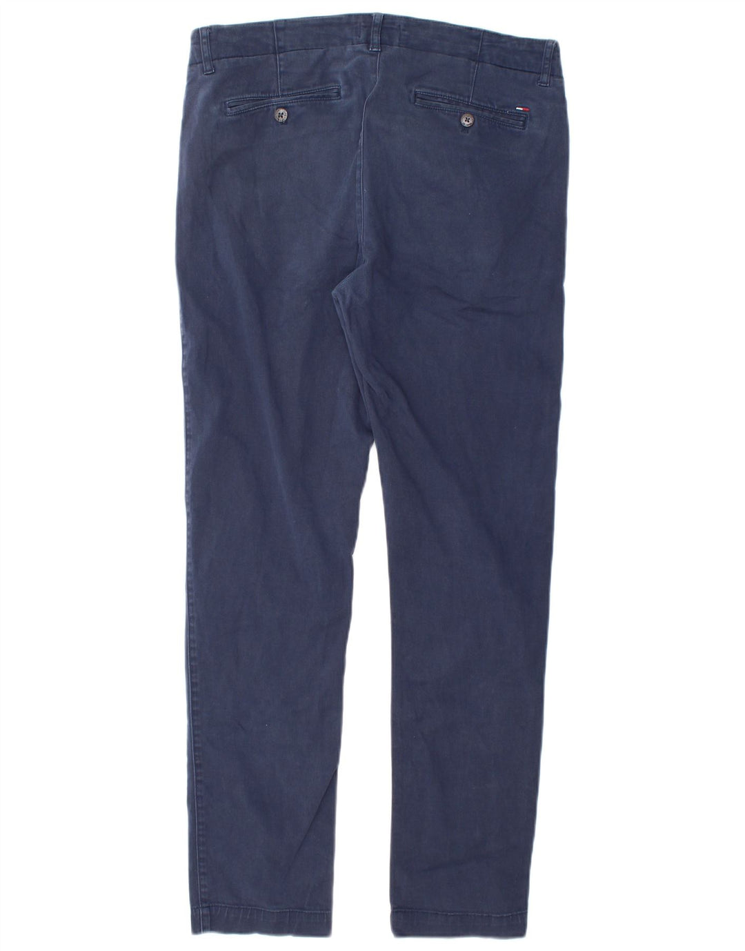 TOMMY HILFIGER Ανδρικό Slim παντελόνι Chino W32 L30 Navy Blue Cotton