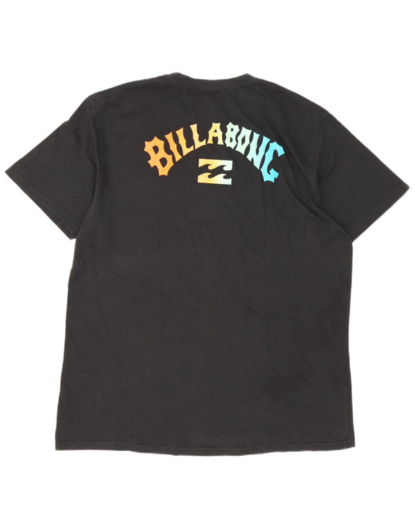 Ανδρικό γραφικό T-Shirt Billabong Top 2XL Μαύρο βαμβακερό