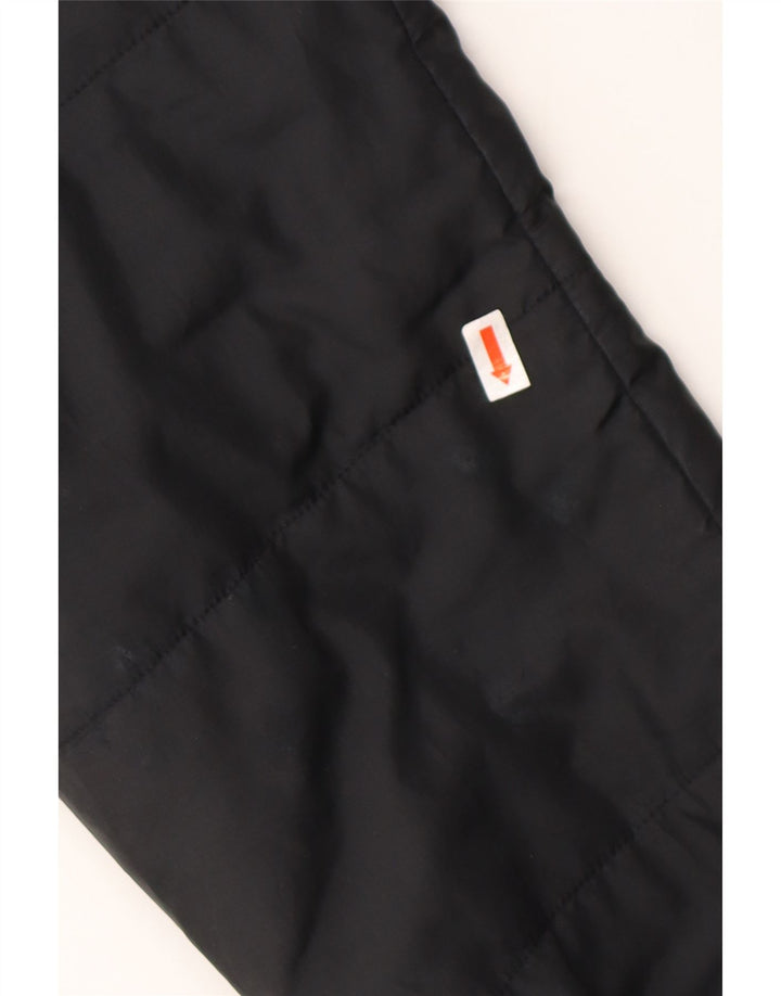 Ανδρικό μπουφάν ADIDAS με επένδυση UK 42 XL μαύρο πολυεστέρα