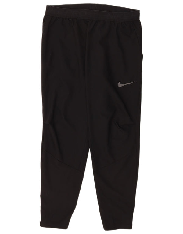 Παντελόνι αθλητικής φόρμας Nike, ανδρικό Dri Fit, μεγάλο μαύρο πολυεστέρα