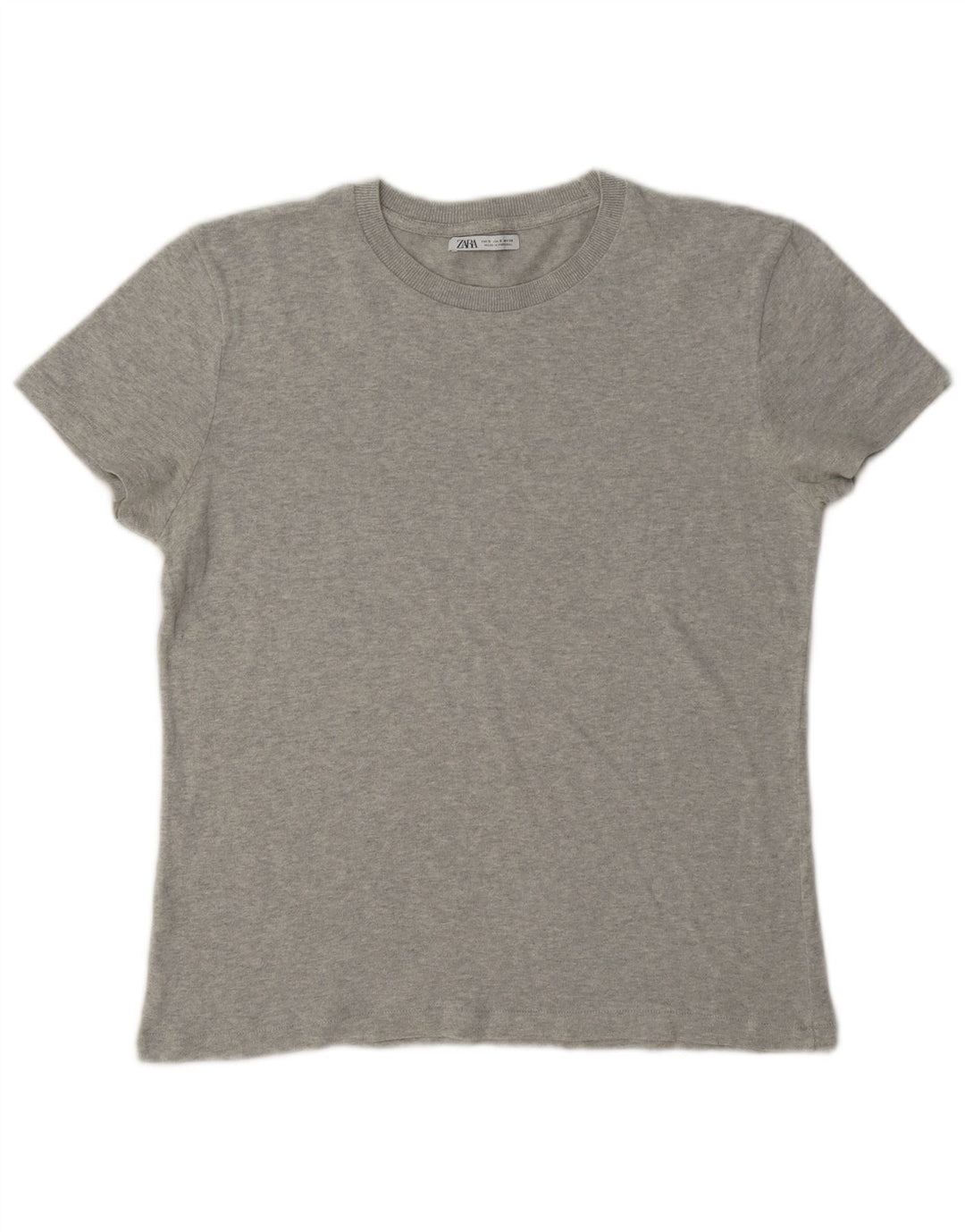 Zara Ανδρικό T-Shirt Top Small Grey