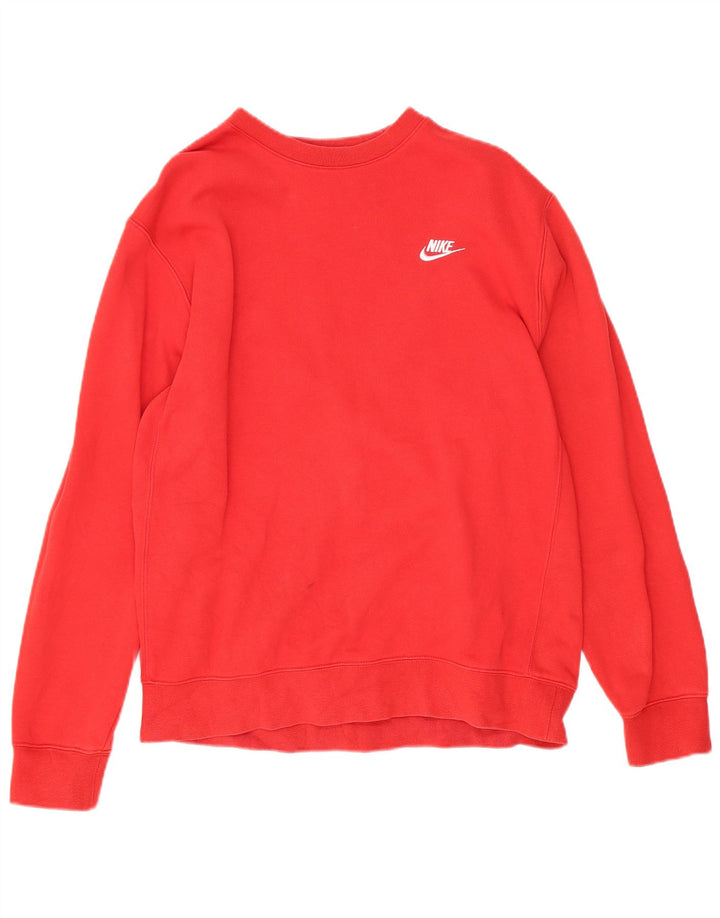 Ανδρικό φούτερ Nike Jumper Μεσαίο κόκκινο βαμβακερό