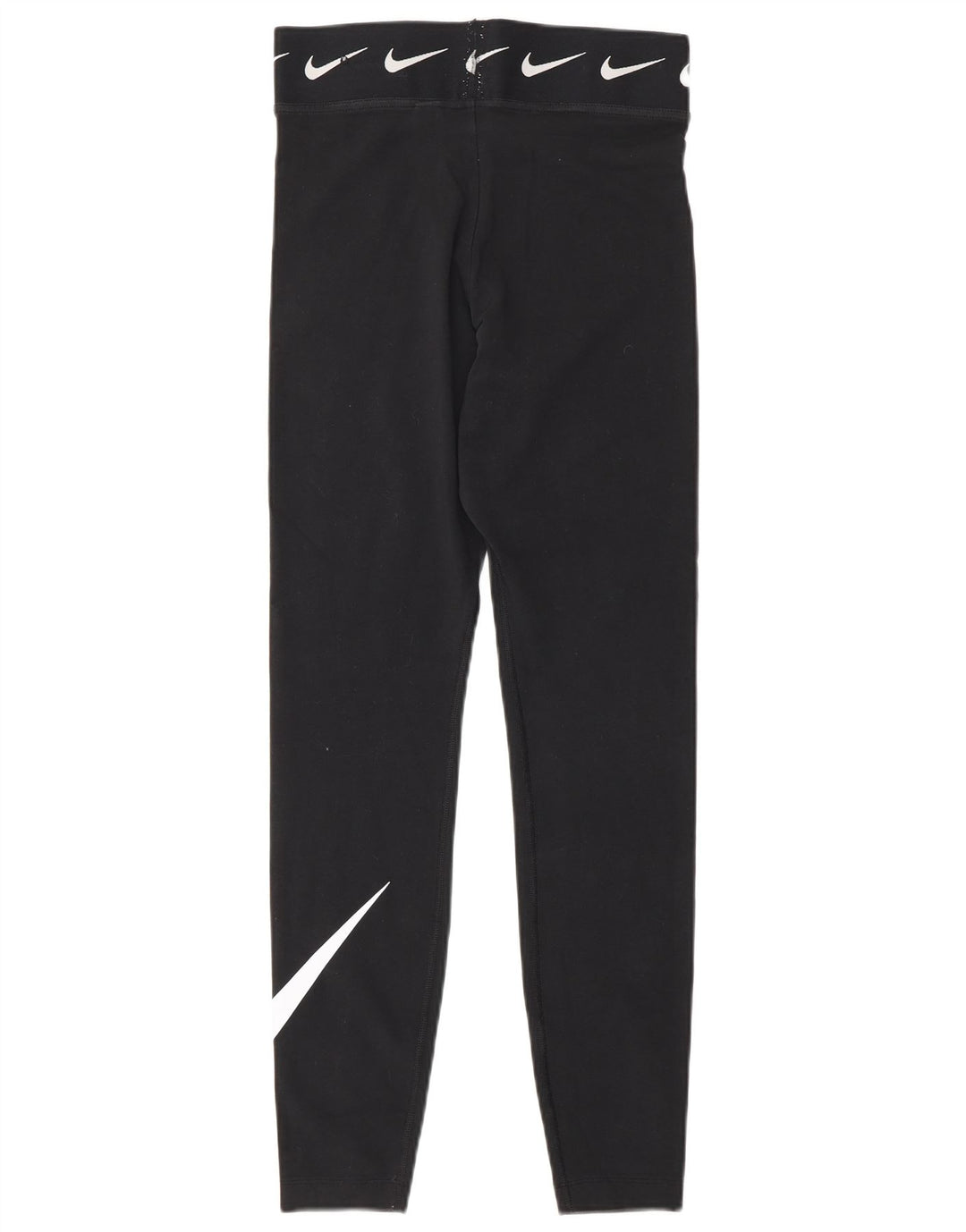Γυναικεία γραφικά κολάν Nike UK 10 μικρά βαμβακερά μαύρα